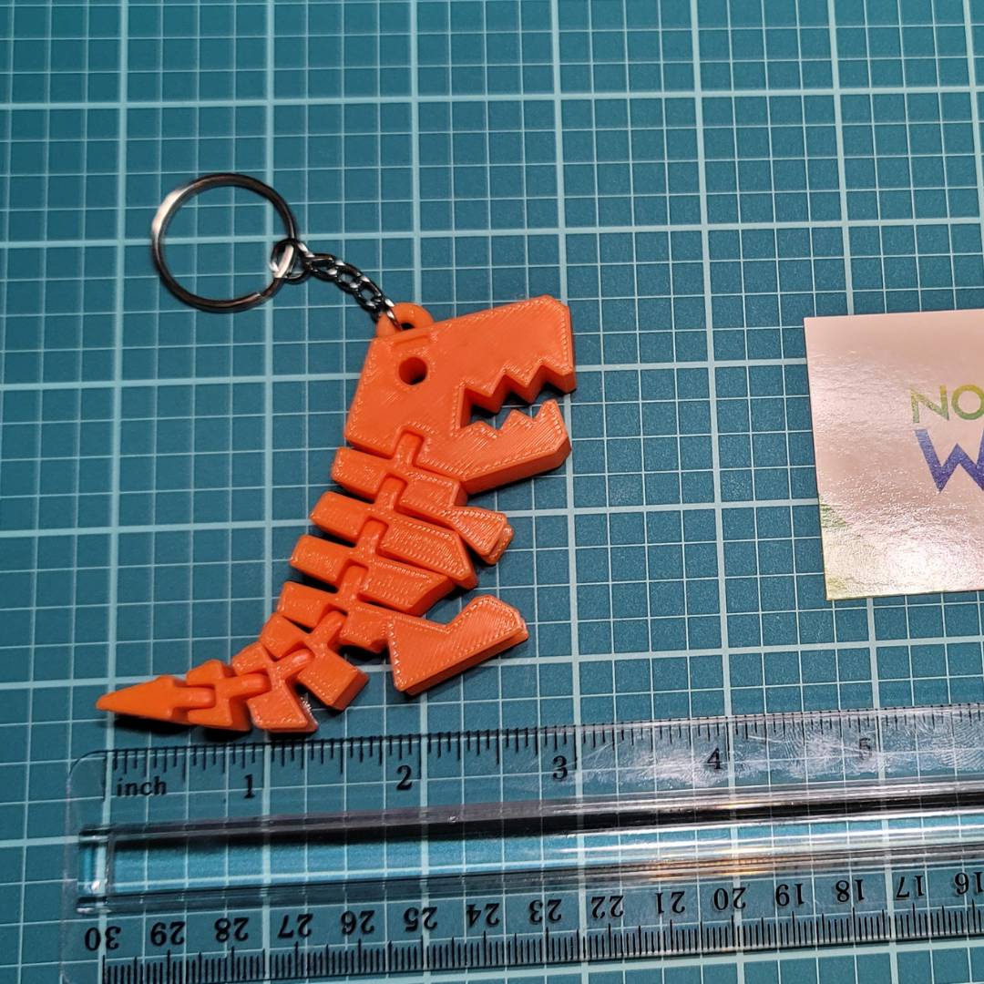 Flexi Rex Keychain