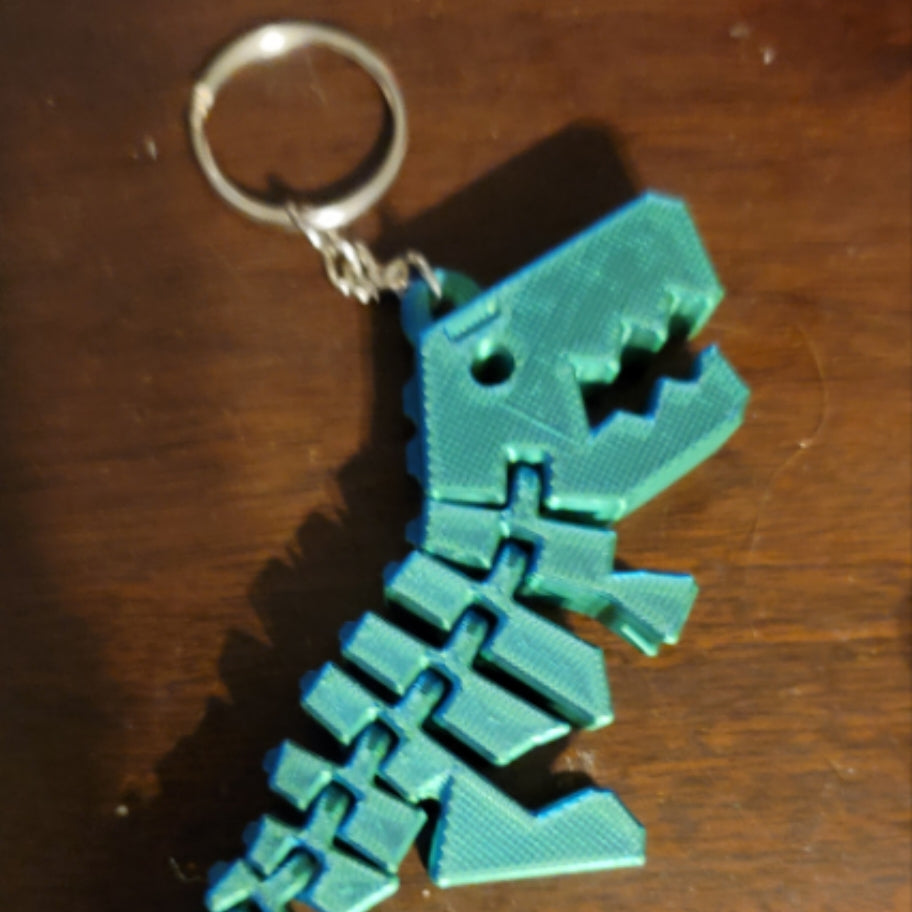 Flexi Rex Keychain