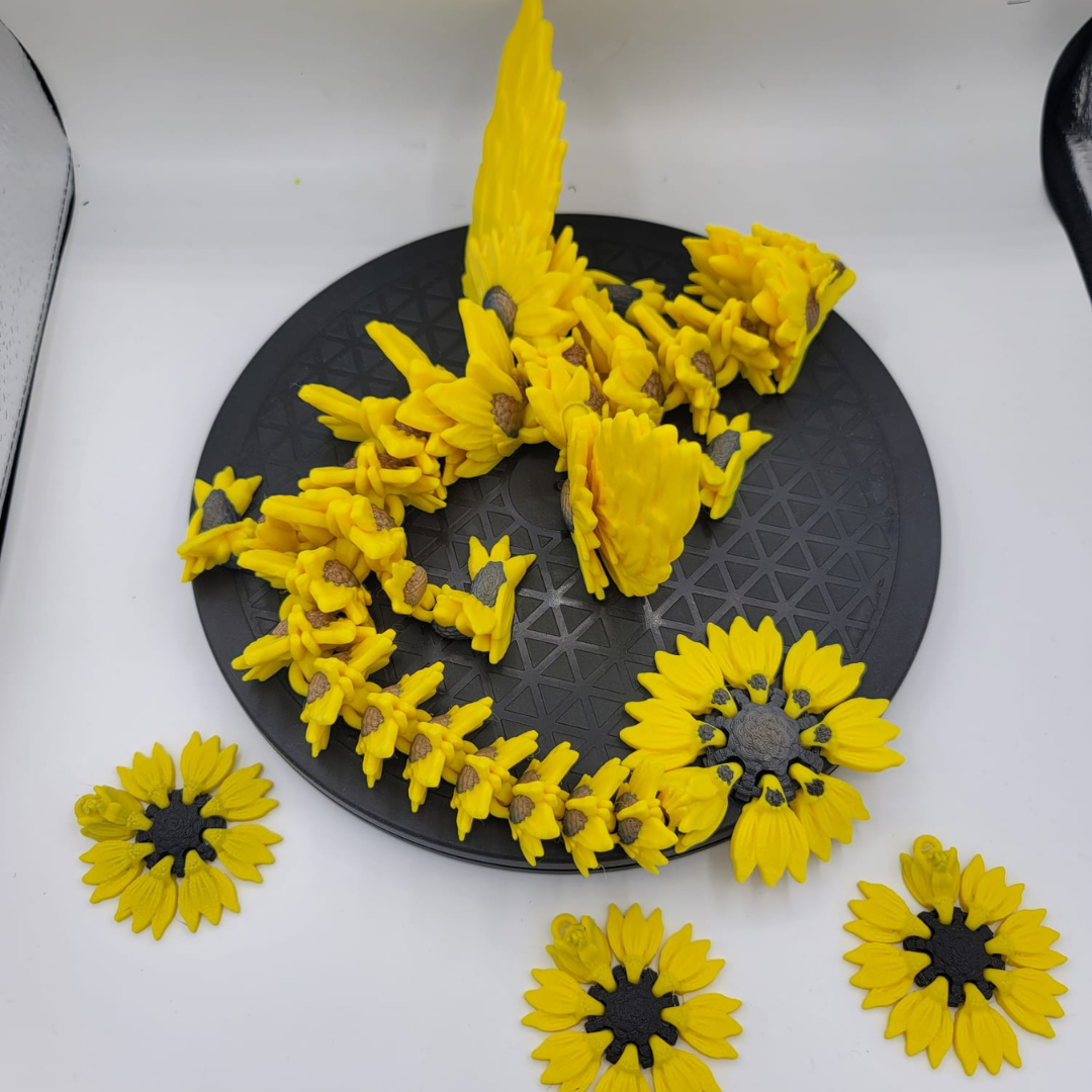 Sunflower Keychain