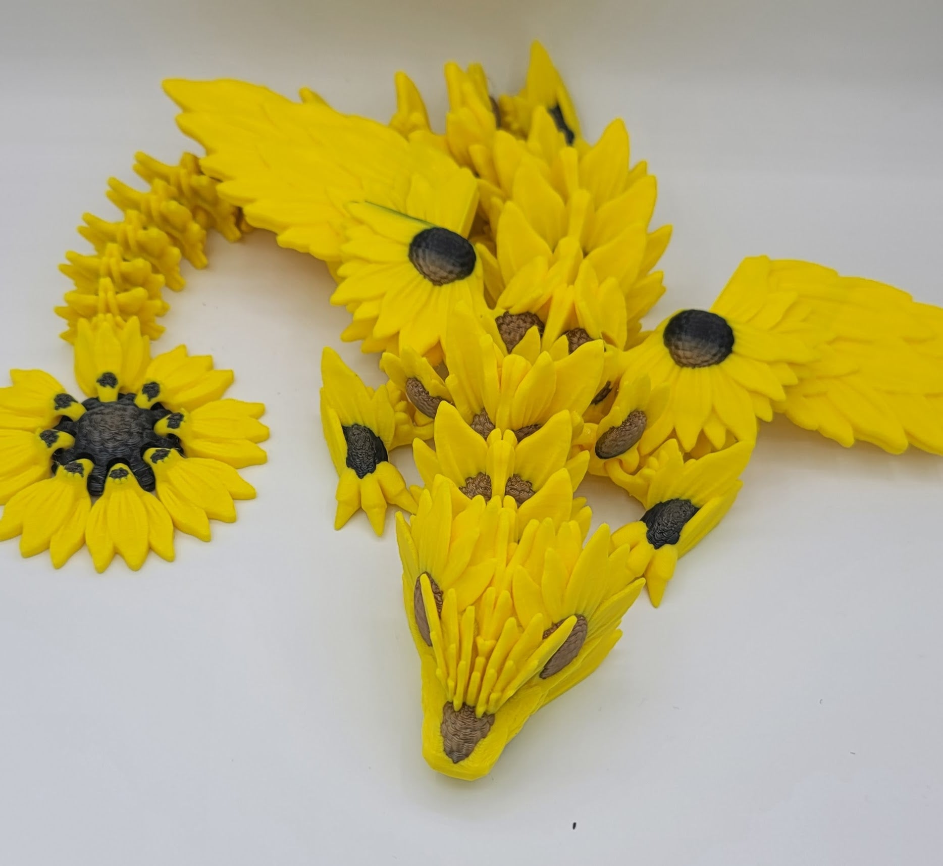 Winged Sunflower Dragon